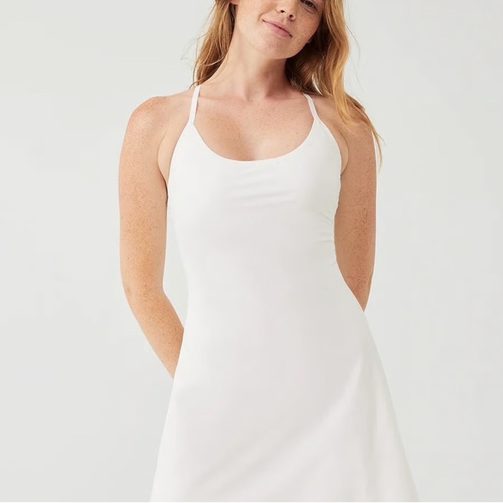 Outdoor Voices White Dress